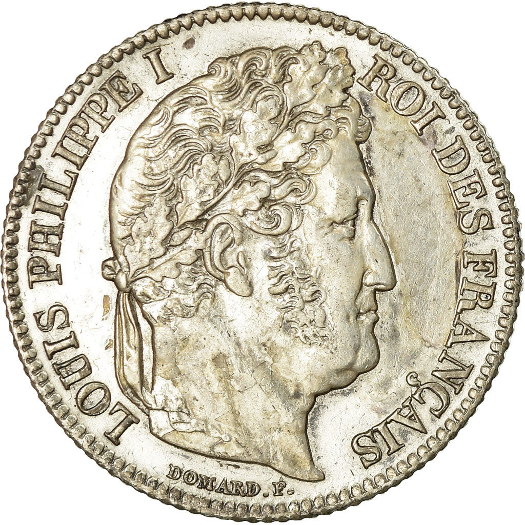 Moneta, Francja, Louis-Philippe, Franc, 1836, Rouen, AU(50-53), Srebro