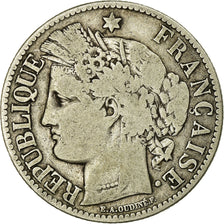 Monnaie, France, Cérès, 2 Francs, 1871, Paris, TB, Argent, Gadoury:530a