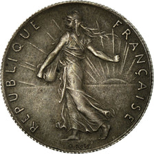Coin, France, Semeuse, 50 Centimes, 1897, Paris, Flan mat, AU(55-58), Silver