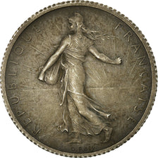 Moneta, Francia, Semeuse, Franc, 1898, Paris, Flan mat, SPL-, Argento, KM:844.1