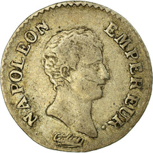 Monnaie, France, Napoléon I, 1/4 Franc, AN 13, Paris, TB+, Argent, Gadoury:346