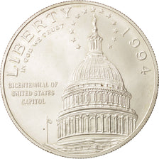 United States, Dollar, 1994, Capitol, Silver, KM:253