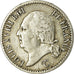 Monnaie, France, Louis XVIII, Louis XVIII, 1/4 Franc, 1817, Rouen, TTB, Argent