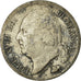 Moneda, Francia, Louis XVIII, Louis XVIII, 1/2 Franc, 1817, Bordeaux, BC+