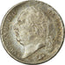 Moeda, França, Louis XVIII, Louis XVIII, 1/2 Franc, 1824, Bordeaux, MS(60-62)