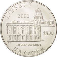 United States, Dollar, 2001, Capitol, Silver, KM:324