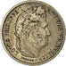 Coin, France, Louis-Philippe, 25 Centimes, 1845, Rouen, EF(40-45), Silver