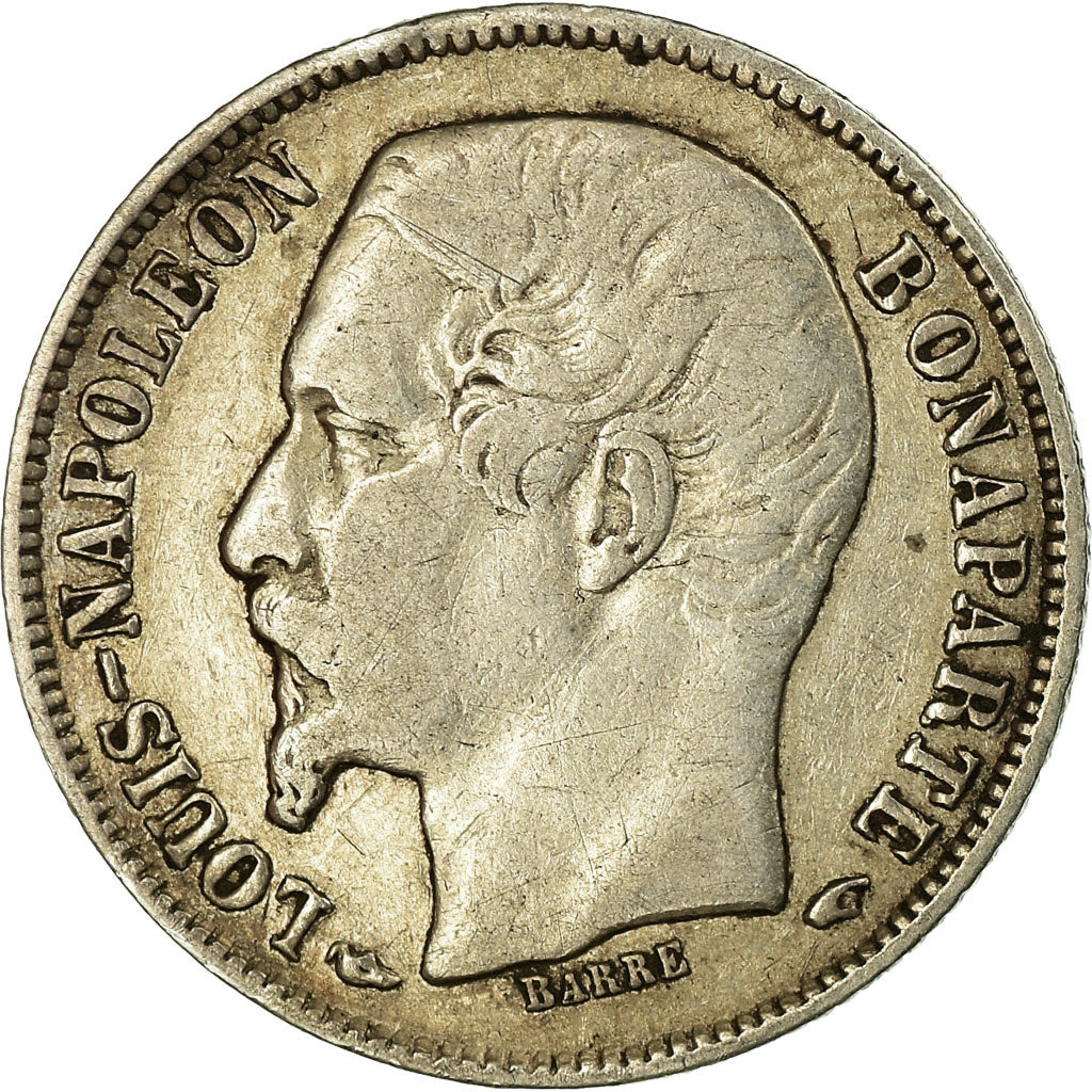 Coin, France, Napoléon III, 50 Centimes, 1852, Paris, VF(20-25), Silver
