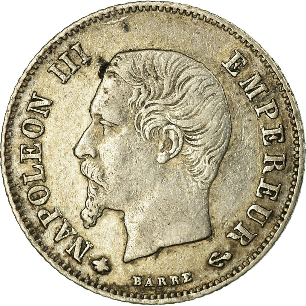Coin, France, Napoleon III, Napoléon III, 20 Centimes, 1860, Strasbourg