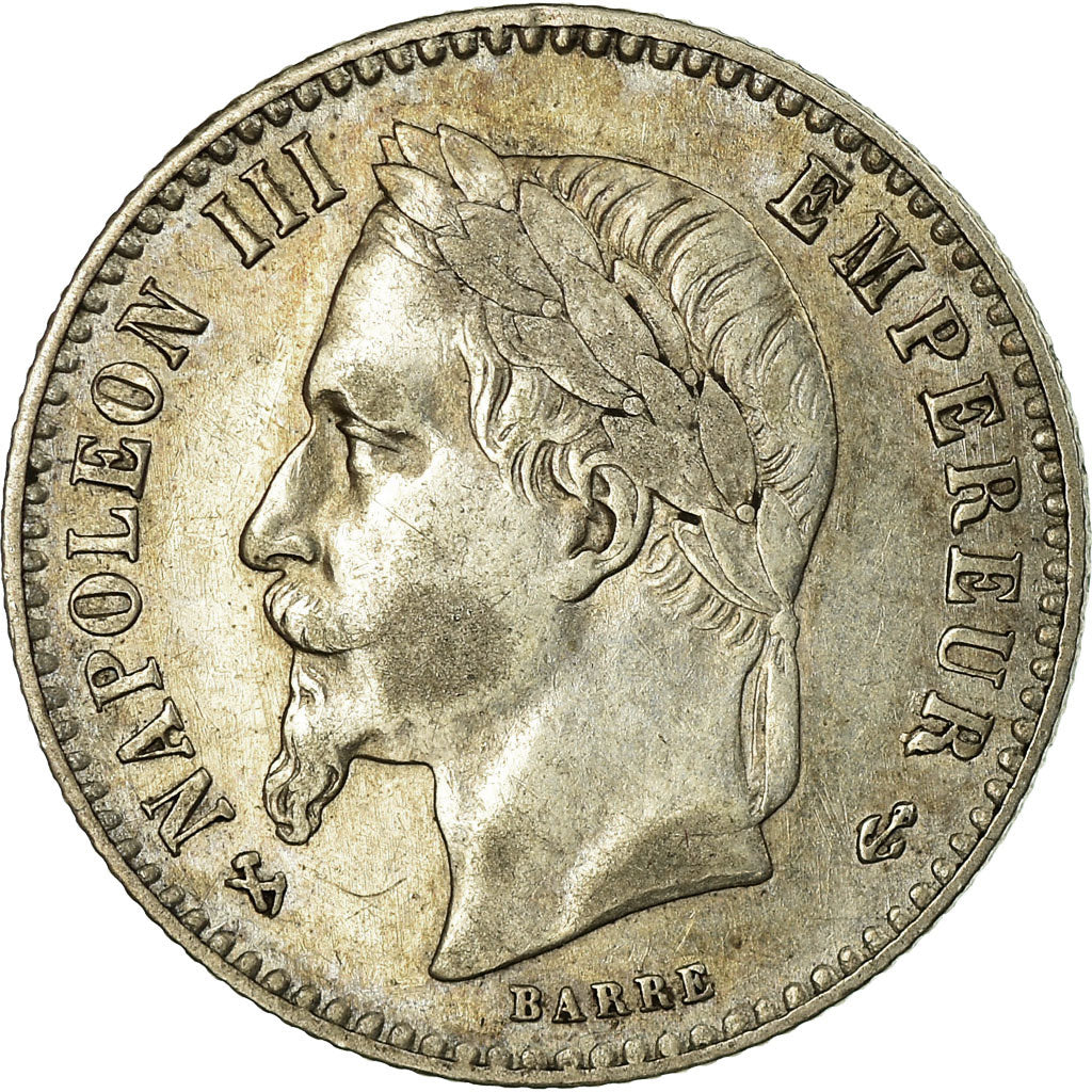 Coin, France, Napoleon III, Napoléon III, 50 Centimes, 1865, Bordeaux