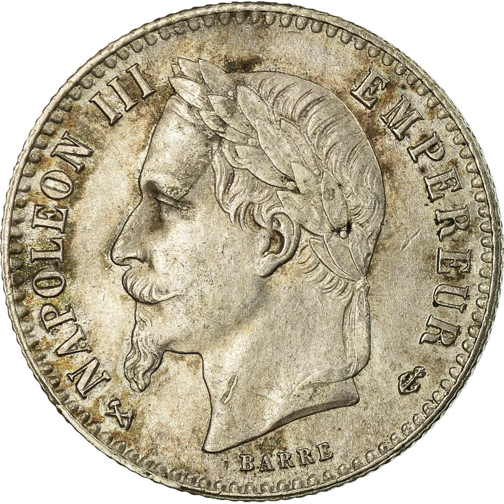 Coin, France, Napoleon III, Napoléon III, 50 Centimes, 1864, Bordeaux
