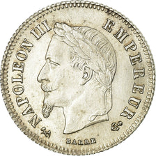 Coin, France, Napoleon III, Napoléon III, 20 Centimes, 1866, Bordeaux, MS(63)