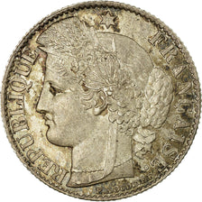 Coin, France, Cérès, 50 Centimes, 1872, Bordeaux, AU(55-58), Silver, KM:834.2
