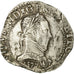 Moneta, Francja, Henri III, Franc au Col Plat, 1579, Bordeaux, VF(30-35)