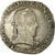 Moneda, Francia, Henri III, Franc au Col Plat, 1578, Bordeaux, BC+, Plata