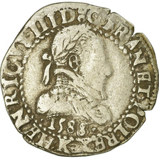 Münze, Frankreich, 1/4 Franc, 1588, Bordeaux, S+, Silber, Sombart:4718