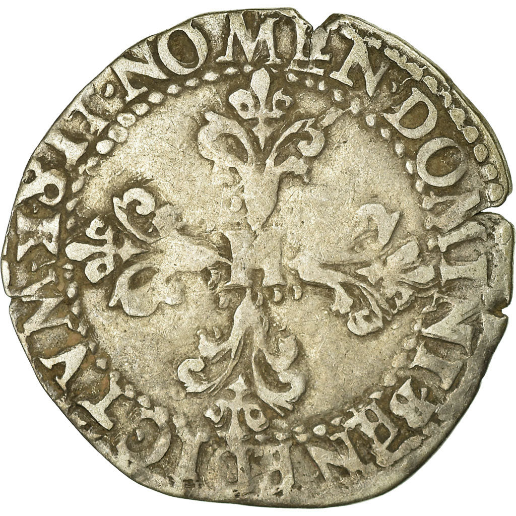 Münze, Frankreich, 1/4 Franc, 1588, Bordeaux, S+, Silber, Sombart:4718
