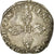 Moneta, Francia, Demi Franc, 1592, Bordeaux, MB+, Argento, Sombart:4744