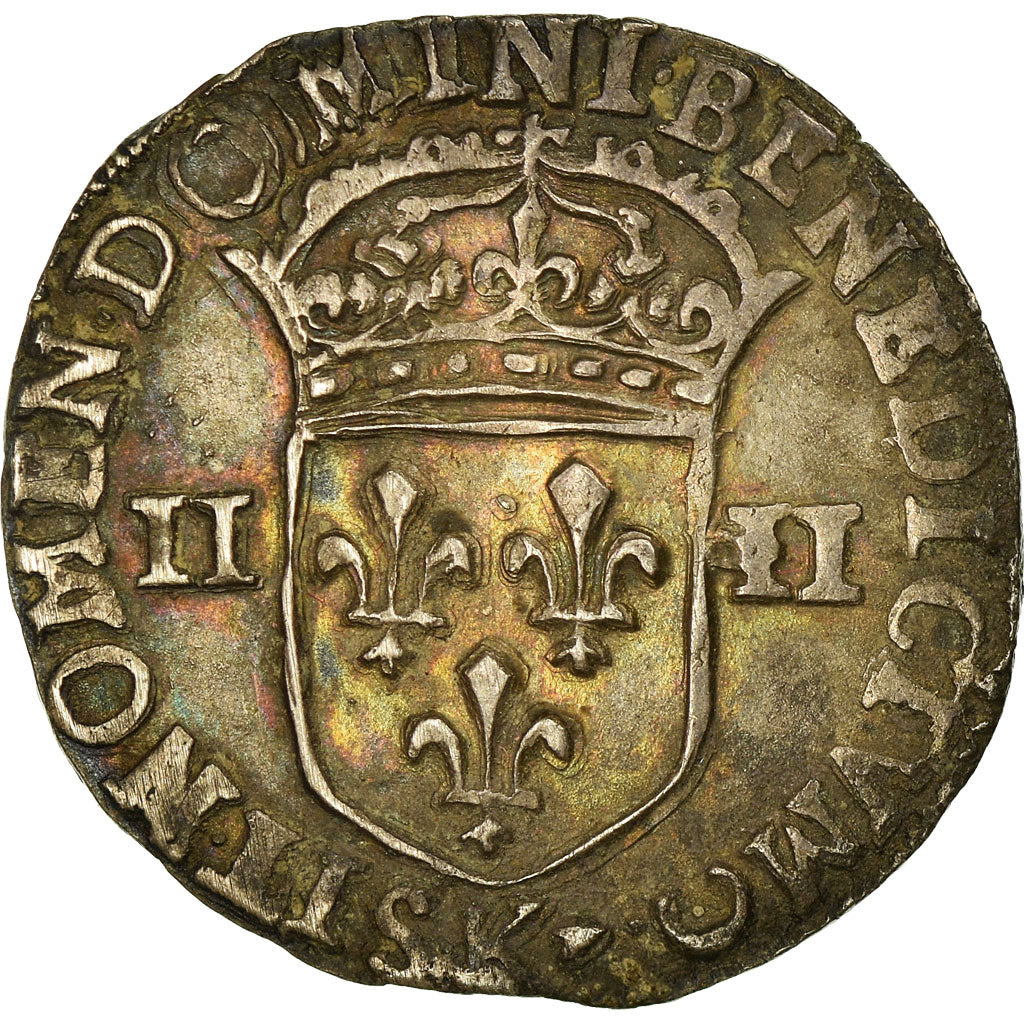 Coin, France, Louis XIII, 1/4 Écu à la croix, 1/4 Ecu, 1642, Bordeaux