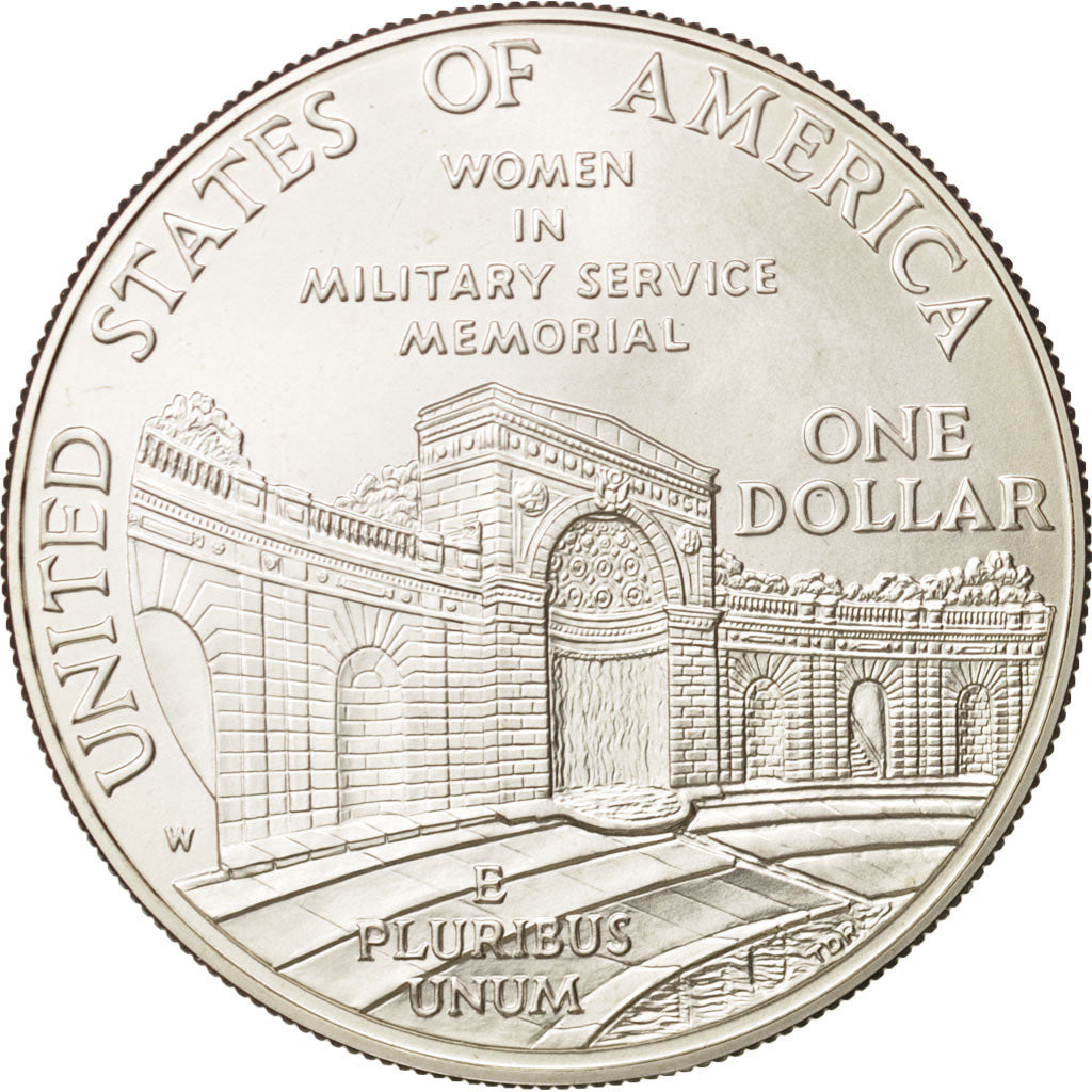 United States, Dollar, 1994, Women in Army, Silver, KM:252