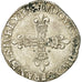 Münze, Frankreich, Louis XIV, 1/4 Écu, frappé au marteau, 1/4 Ecu, 1644