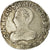 Moneta, Francja, Charles IX, Teston, 1563, Bordeaux, VF(30-35), Srebro