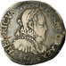 Coin, France, Henri III, Teston, 1575, Bordeaux, VF(30-35), Silver, Sombart:4646