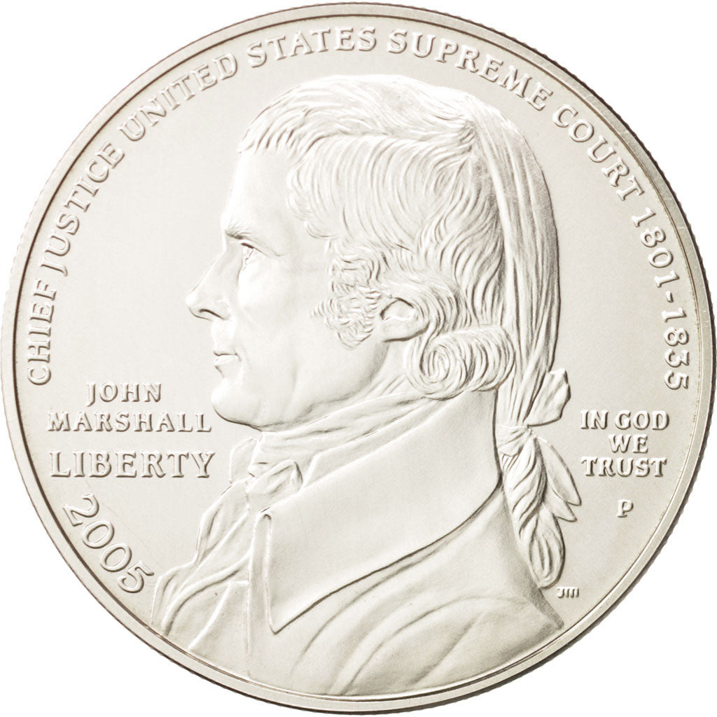 United States, Dollar, 2005, Marshall, Silver, KM:375