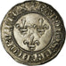 Coin, France, Charles VI, Gros aux lis, Tournai, AU(55-58), Billon, Duplessy:381