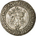 Coin, France, Charles VII, Gros de Roi, Bordeaux, AU(55-58), Silver