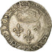 Coin, France, Charles IX, Double Sol Parisis, 1570, Bordeaux, EF(40-45), Silver