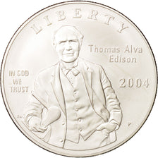 United States, Dollar, 2004, Edison, Silver, KM:362