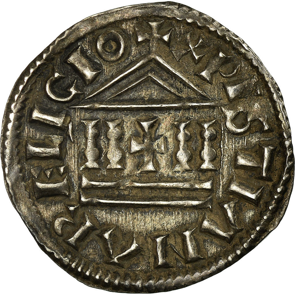 Moneda, Francia, Louis le Pieux, Denier, 822-840, EBC, Plata, Prou:1016 var.