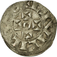 Munten, Frankrijk, Aquitaine, Guillaume X, Denier, Bordeaux, FR+, Zilver