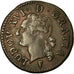 Moeda, França, Louis XVI, Liard, Liard, 1791, Bordeaux, EF(40-45), Cobre