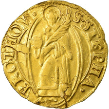 Moneta, Francja, LORRAINE, Florin D'or, Metz, VF(30-35), Złoto, Boudeau:1657