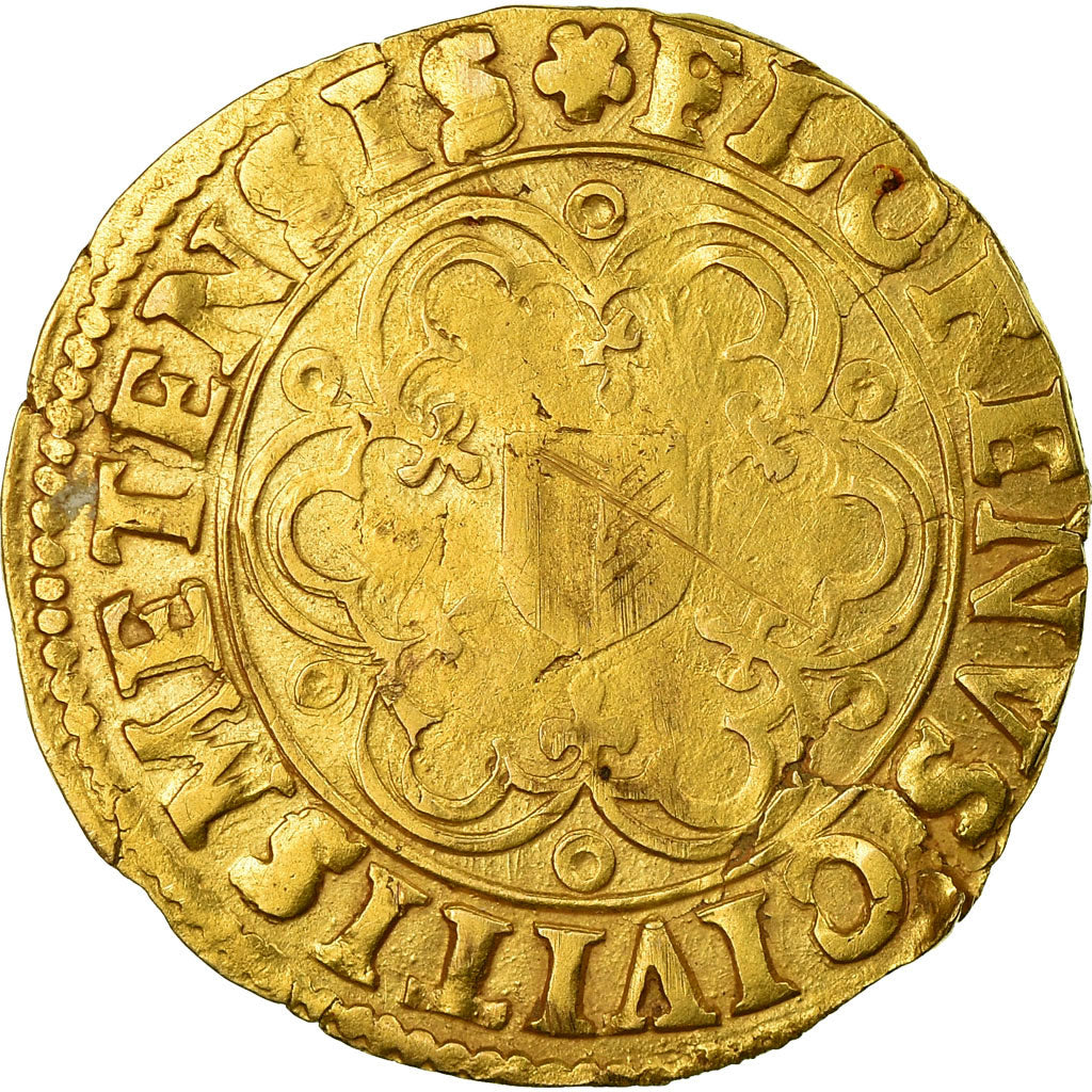 Moneta, Francja, LORRAINE, Florin D'or, Metz, VF(30-35), Złoto, Boudeau:1657