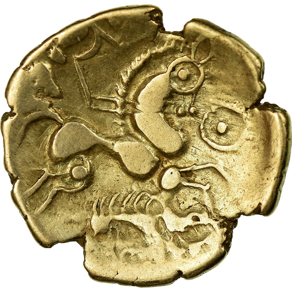 Coin, Aulerci Eburovices, Hemistater, EF(40-45), Electrum, Delestrée:2401
