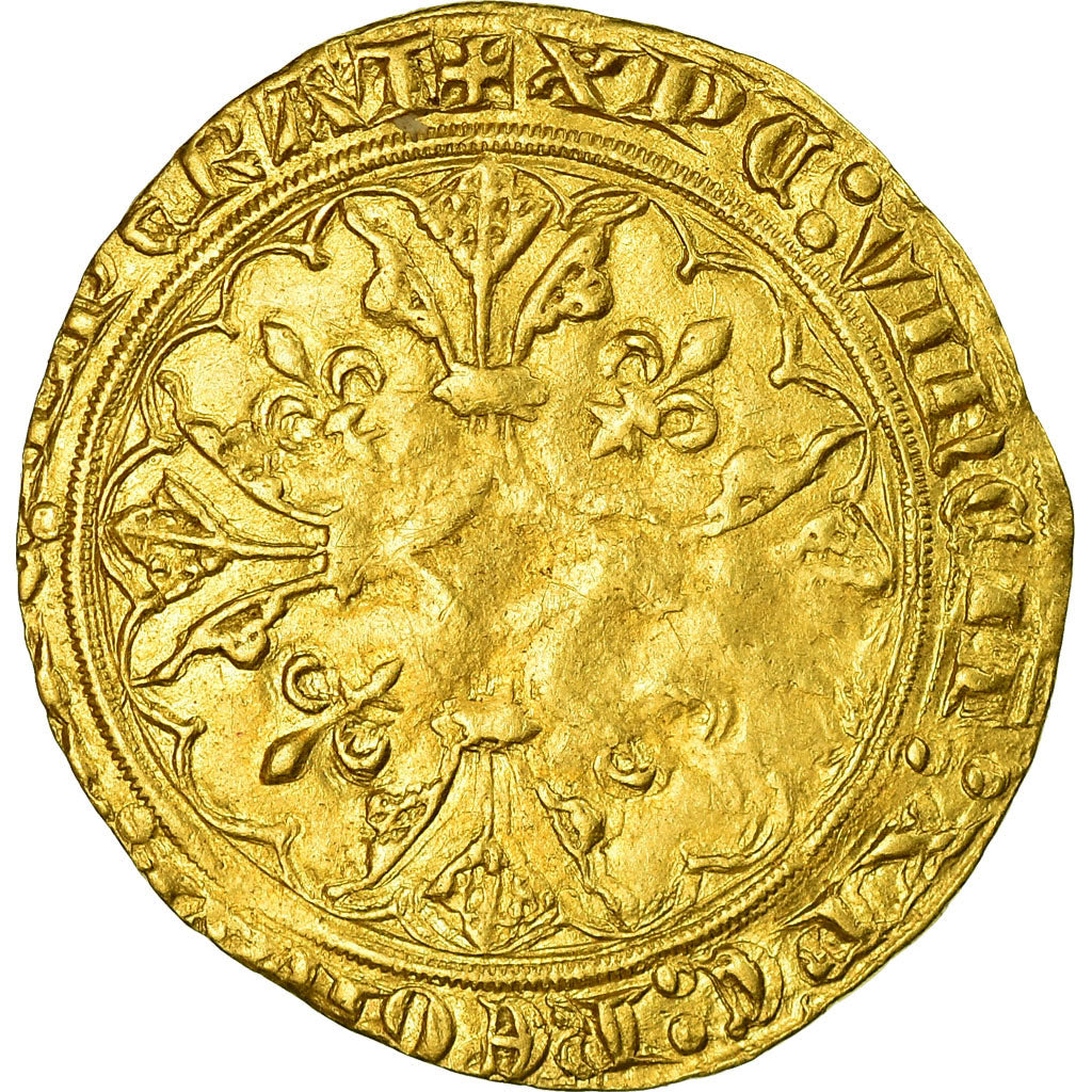 Coin, France, Jean II le Bon, Royal d'or, VF(30-35), Gold, Duplessy:293