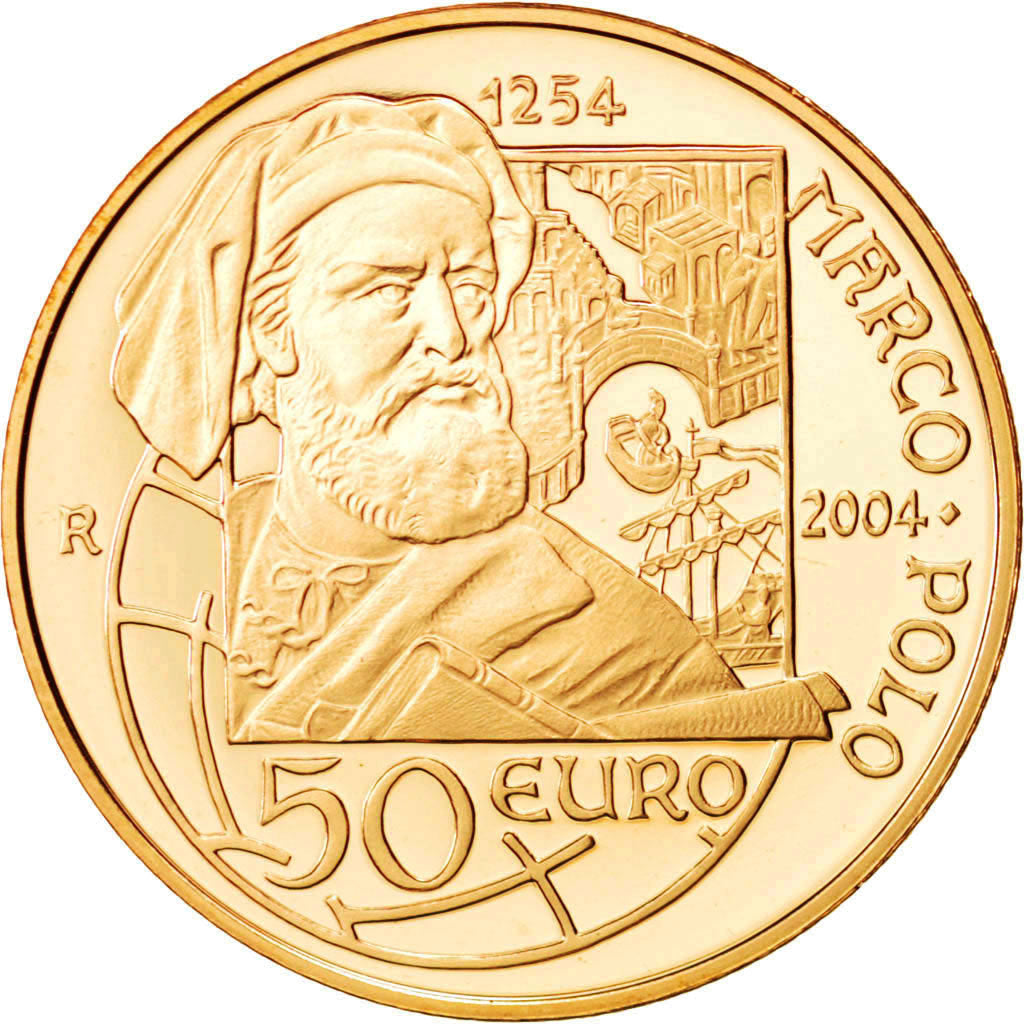 Coin, San Marino, 50 Euro, 2004, Rome, MS(65-70), Gold, KM:466