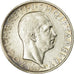 Coin, Albania, Zog I, Frang Ar, 1937, Rome, EF(40-45), Silver, KM:18