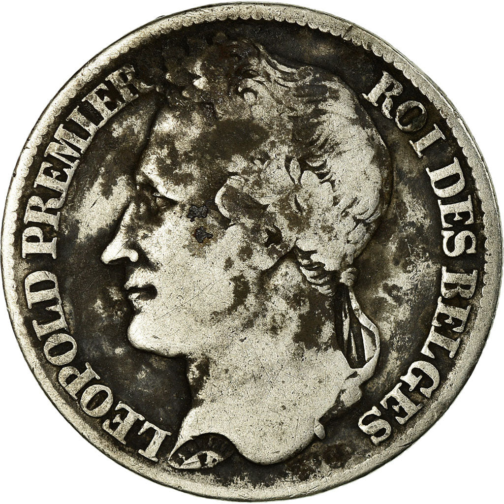 Coin, Belgium, Leopold I, Franc, 1844, VF(20-25), Silver, KM:7.1