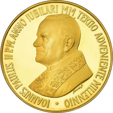 Vatican, Medal, Instituto per le Opere di Religione, Jean-Paul II, 2000, Gold