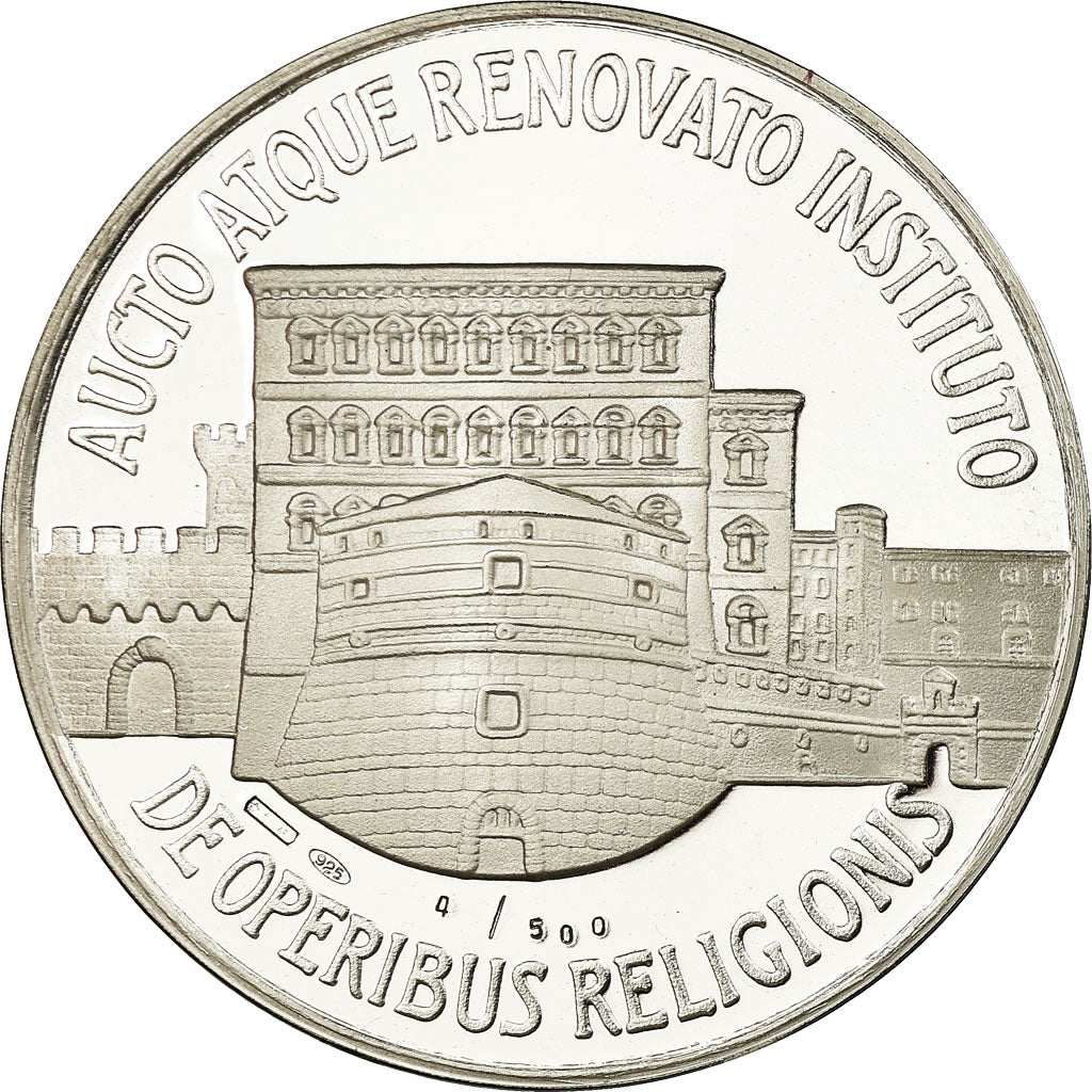 Vatican, Medal, Instituto per le Opere di Religione, Jean-Paul II, 2000, Silver