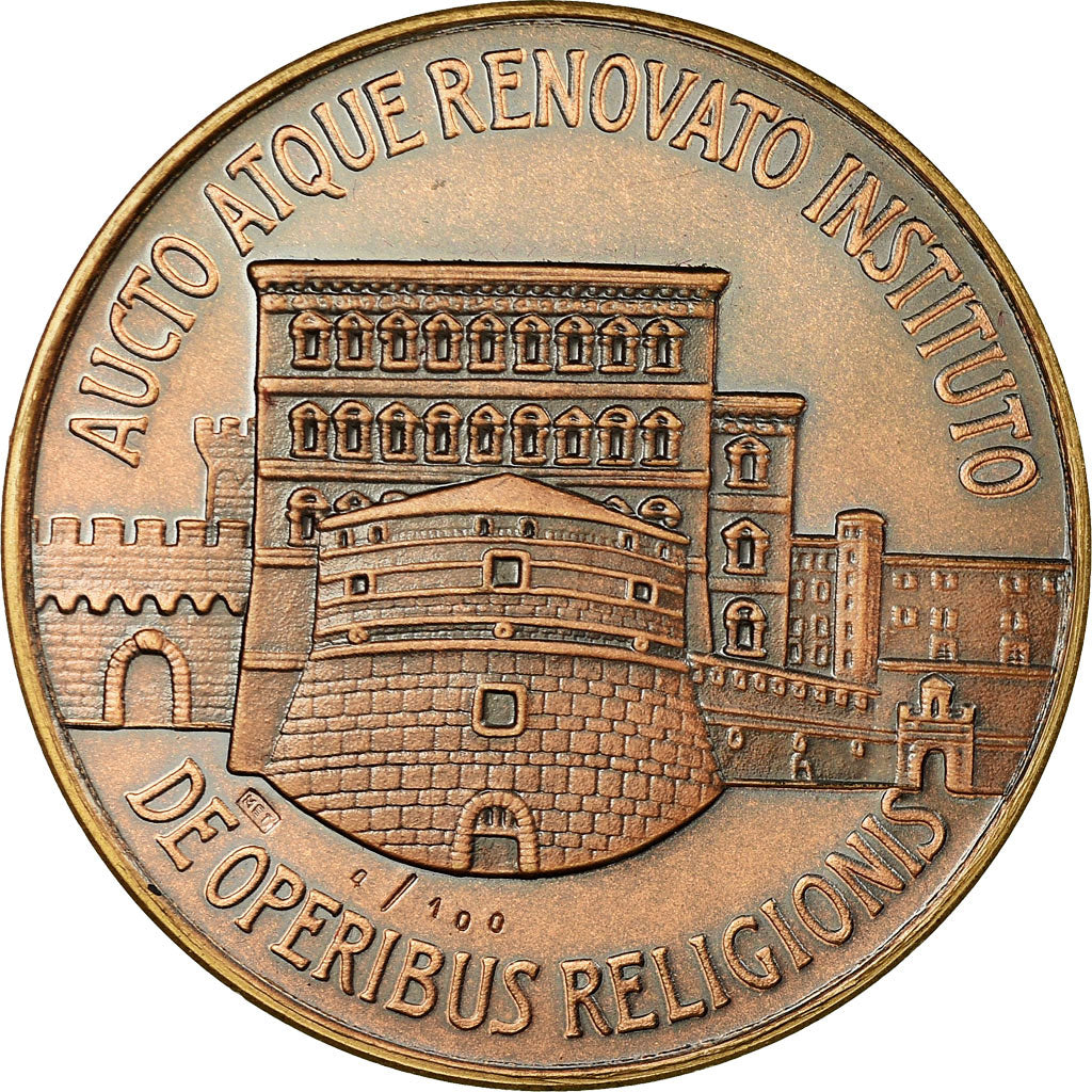Vatican, Medal, Instituto per le Opere di Religione, Jean-Paul II, 2000, Bronze