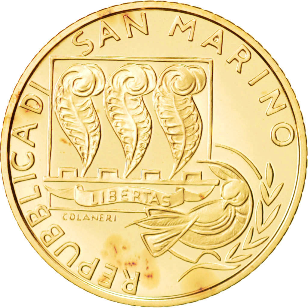 San Marino, 20 Euro, 2005, ONU, Proof, Gold, KM:470