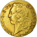 Coin, France, Louis XV, Double louis d'or au bandeau, 1748, Strasbourg