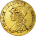 Moneta, DEPARTAMENTY WŁOSKIE, PIEDMONT REPUBLIC, 20 Francs, An 10, Marengo