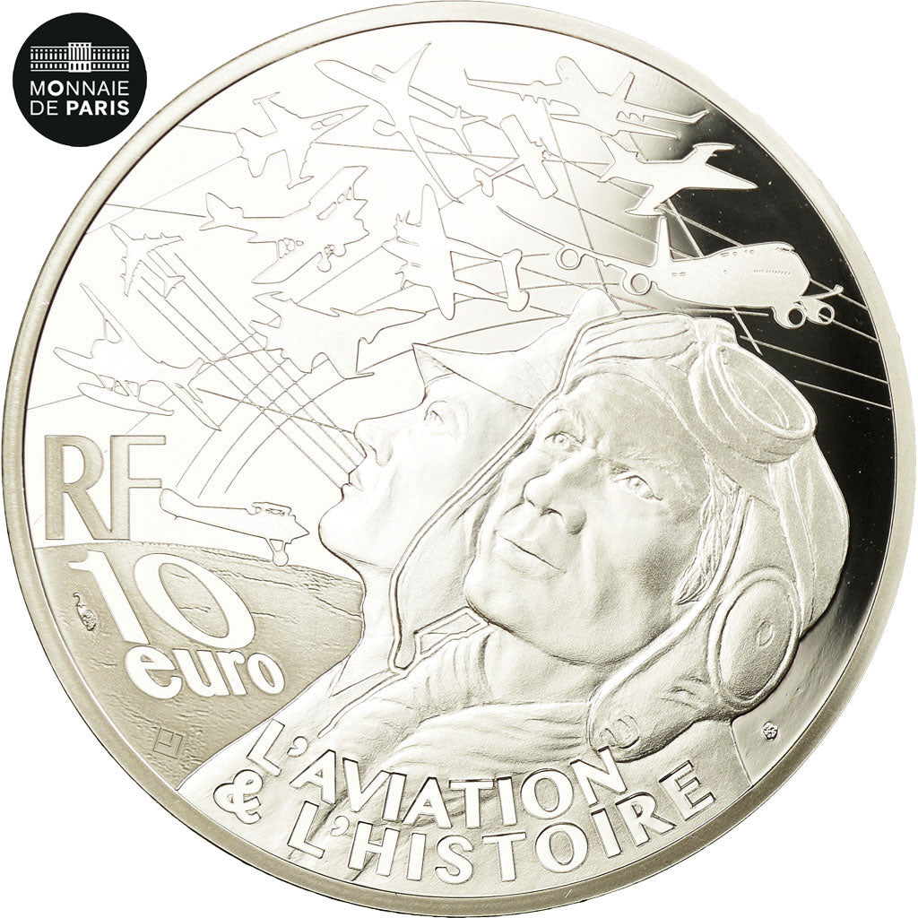 Francia, Monnaie de Paris, 10 Euro, P-38 - Antoine de Saint-Exupéry, 2019