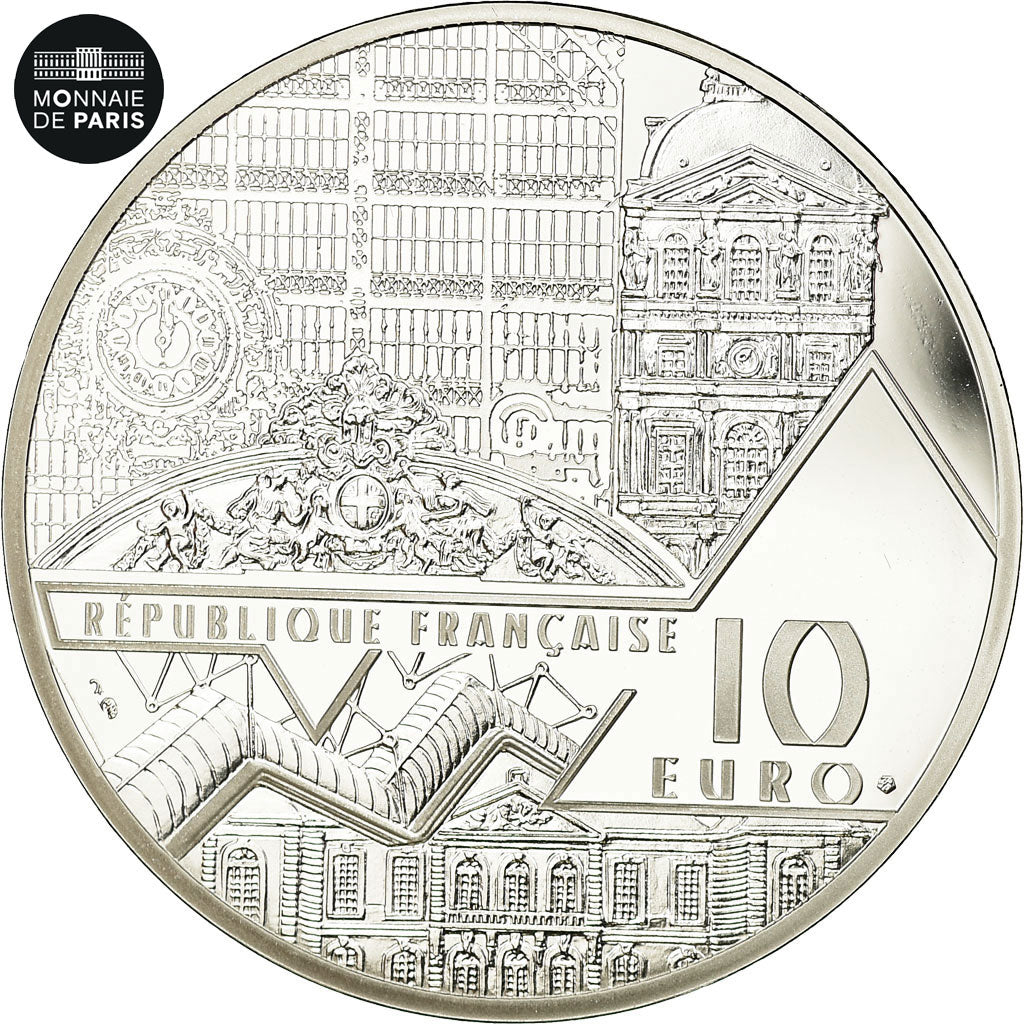 France, Monnaie de Paris, 10 Euro, Victoire de Samothrace, 2019, Silver